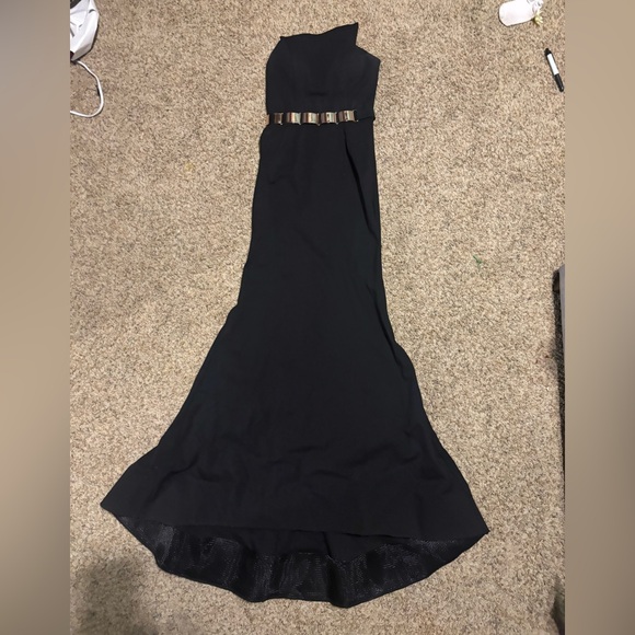 tiffanys illusion Dresses & Skirts - Elegant Strapless Black Evening Dress